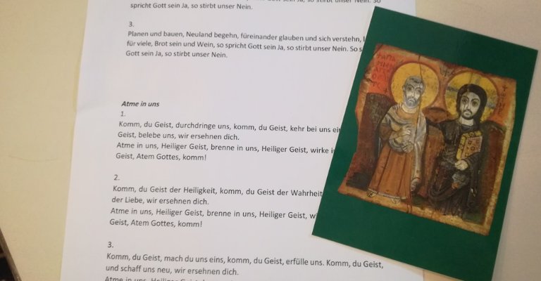 Gemeindetreffen: Lieder&Ikone (c) Bettina Heinrichs-Müller