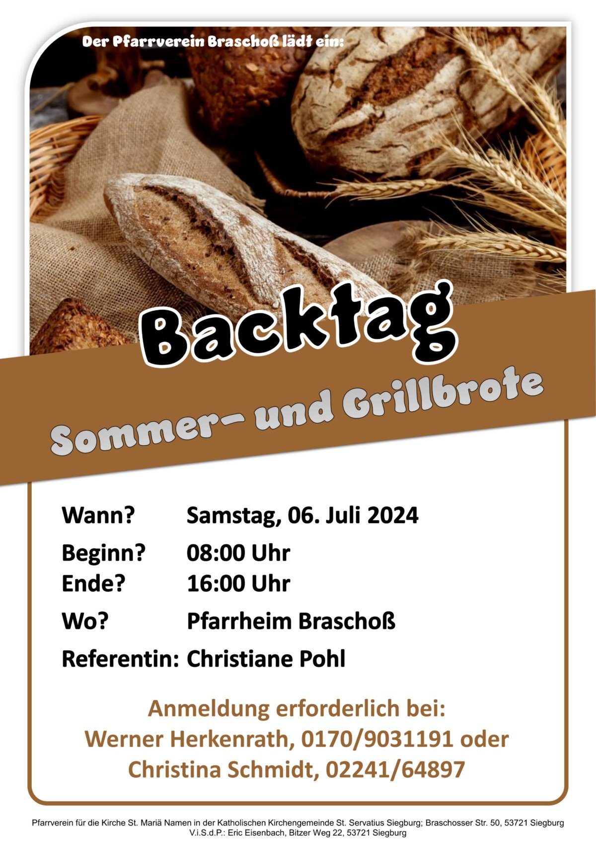 Backkurs Sommer- und Grillbrote (c) Christina Schmidt