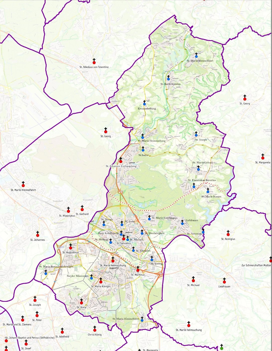 Pastorale Einheit 981_mit Kirchennamen