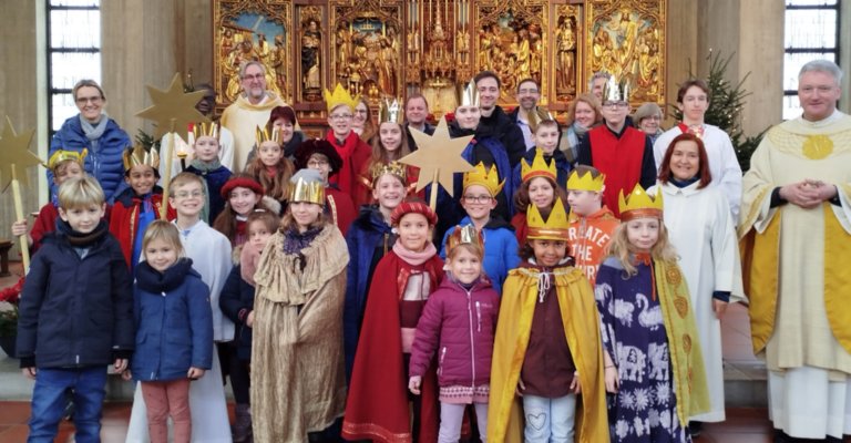 St. Anno_Taufe des Herrn_Sternsinger (c) Diana Recht