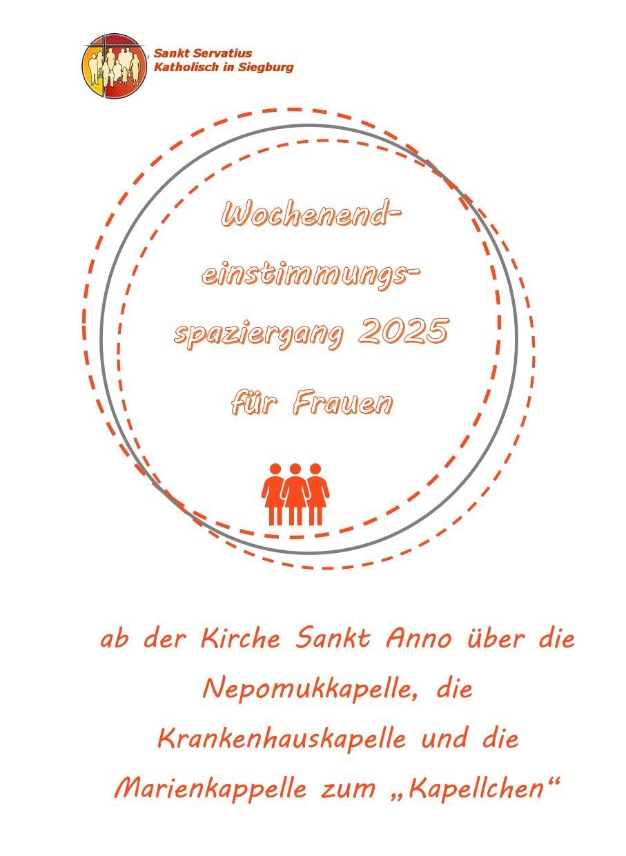 Plakat Wochenendeinstimmungsspaziergang 2025-1 (c) Carmen Kremser