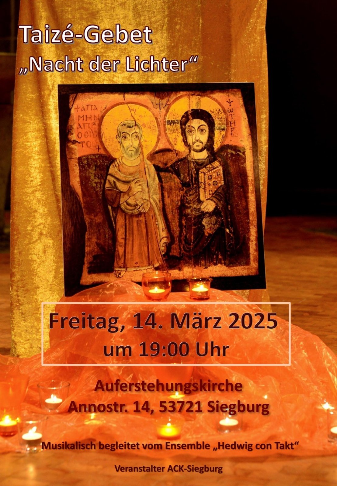 Taizegebet März 2025-1 (c) ACK Siegburg