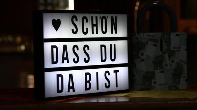 Schön, dass du da bist